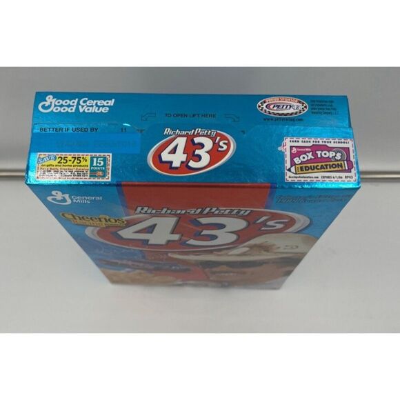 Richard Petty Signed Cereal Box Cheerios Nascar Racing 43s Collectors Edition 2 - Picture 3 of 7